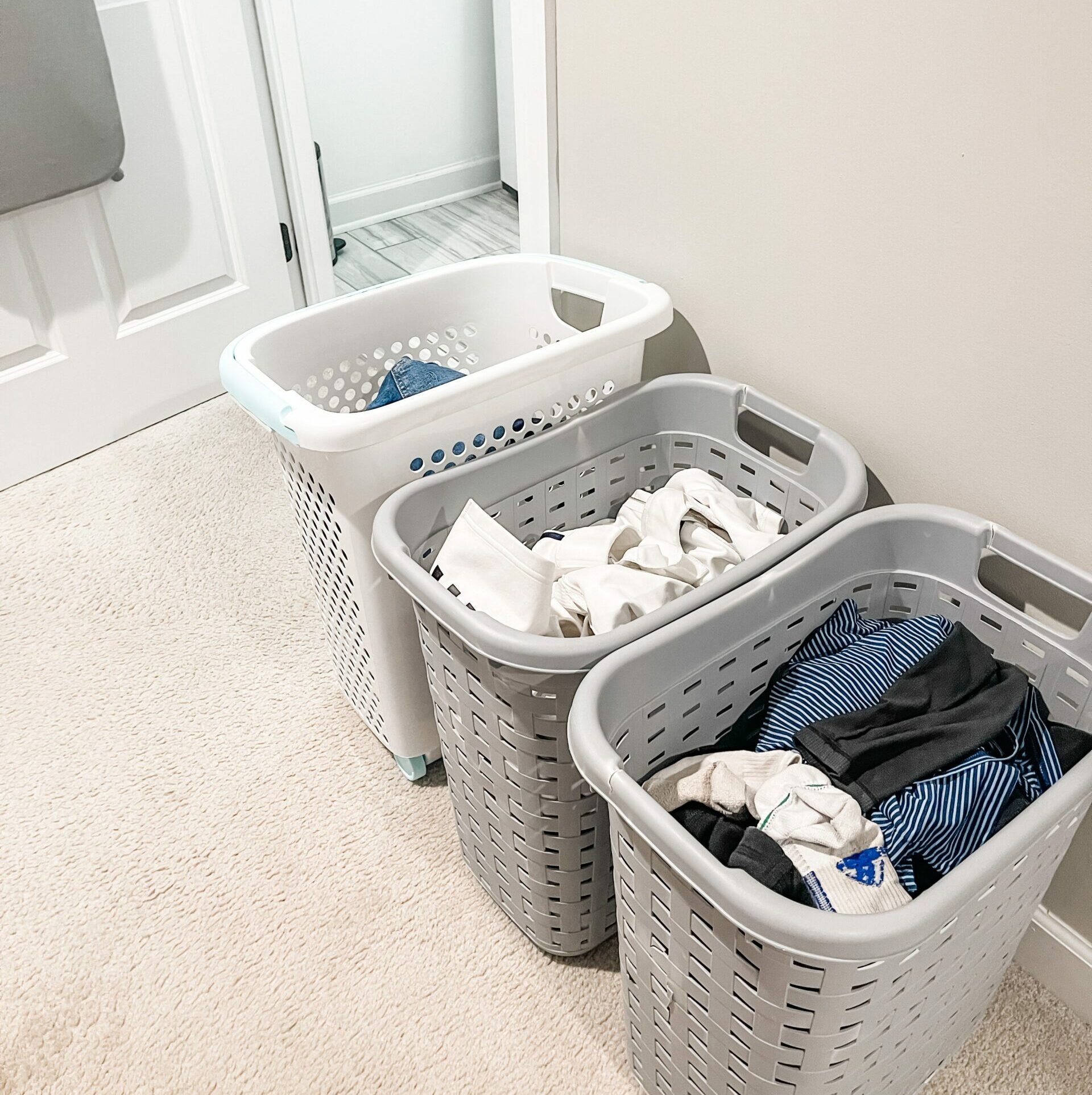 laundry sorting basket