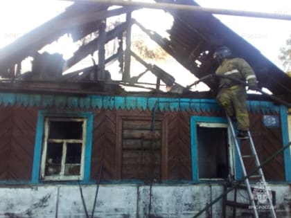 При пожаре в Кимовском районе&nbsp;погиб 58-летний мужчина