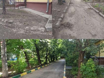 В Советском округе прошла приемка работ по муниципальному проекту «Наш город»