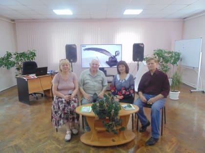 Литературный вечер для отдыхающих в Донском