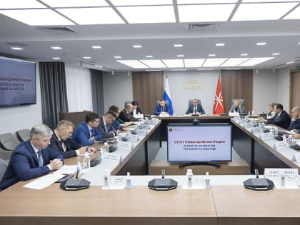 Встреча губернатора с главой администрации Щекинского района