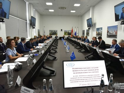 Руководитель Тульского УФАС России принял участие в выездном заседании Комитета Государственной Думы по промышленности и торговле