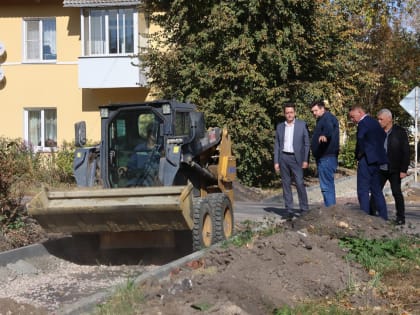 Масштабный ремонт дорог в Новомосковске