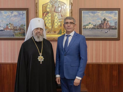 Митрополит благословил Дмитрия Миляева на служение Тульской области