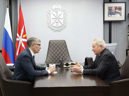 Дмитрий Миляев встретился с руководителем «Ространснадзора» Виктором Басаргиным