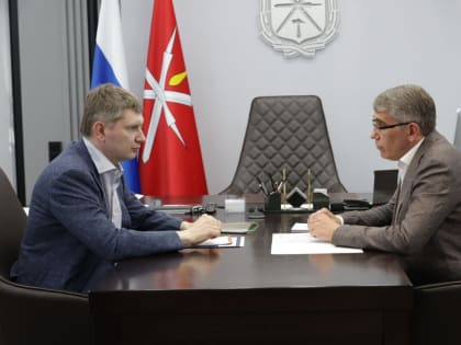 Дмитрий Миляев провел рабочую встречу с Министром экономического развития РФ Максимом Решетниковым