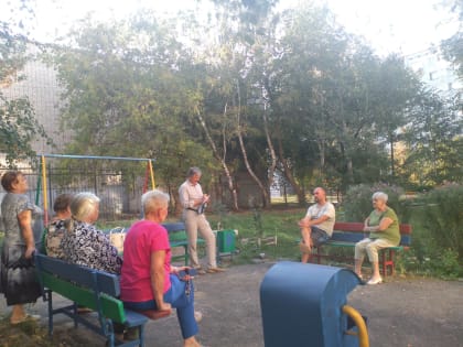 Встреча депутата с жителями Тулы