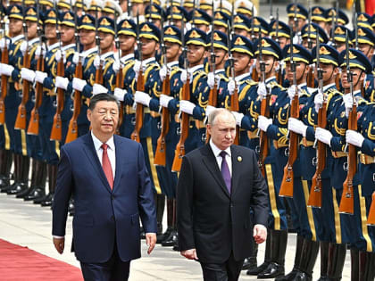 Путин и Си Цзиньпин начали российско-китайские переговоры в КНР