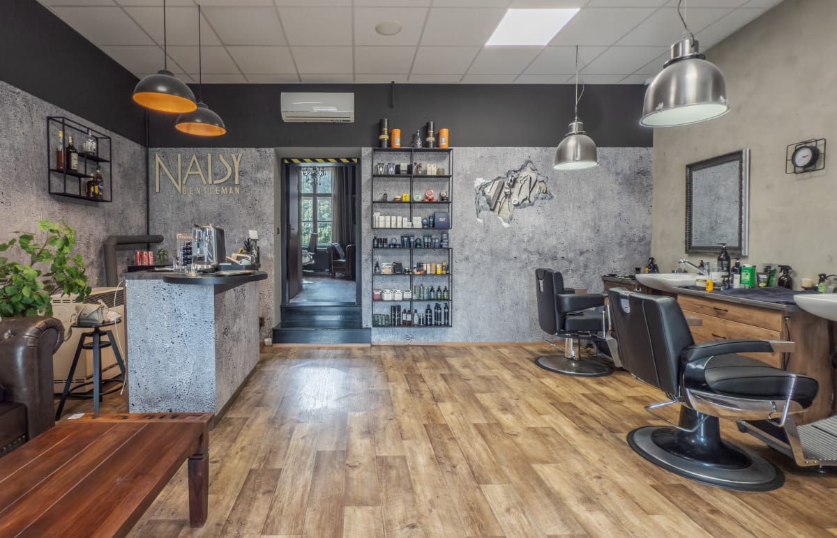 Gentleman barbershop Prostějov - elegantní prostory pro muže