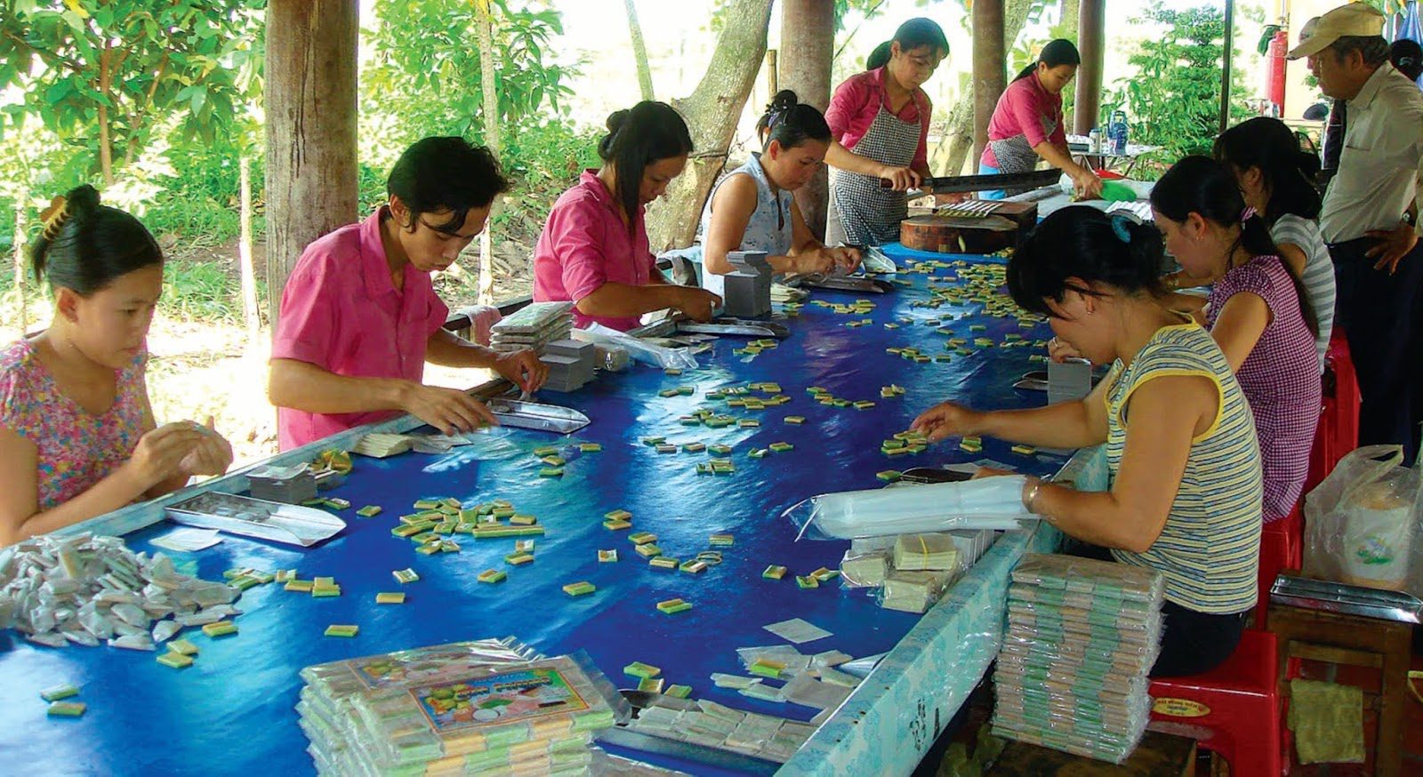 Coconut Candy making in Ben Tre