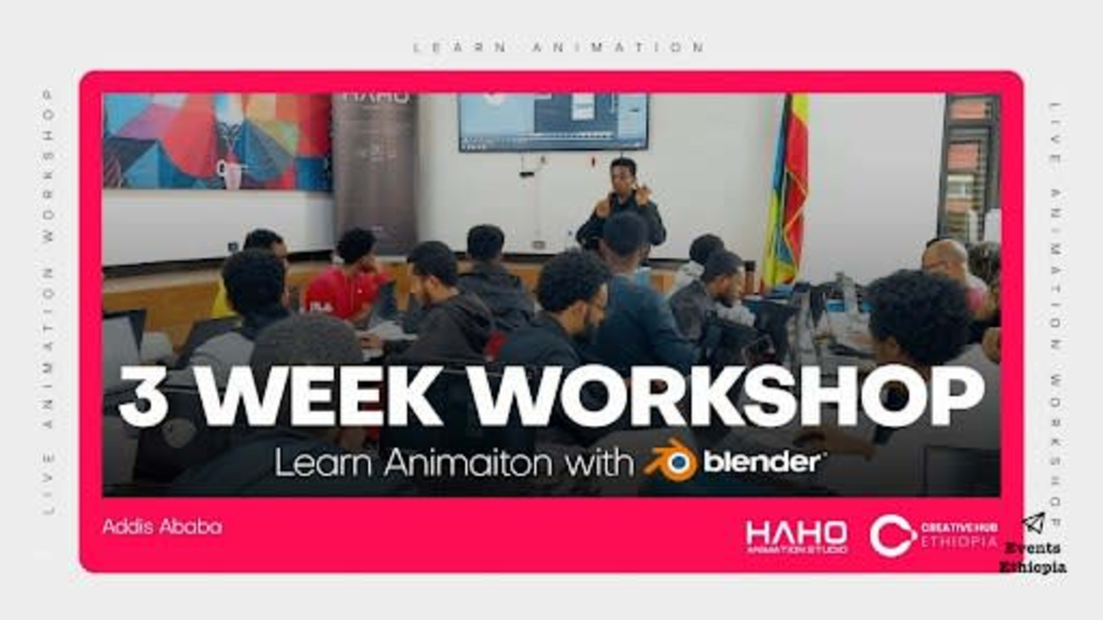3D Animation Workshop - Blender Training