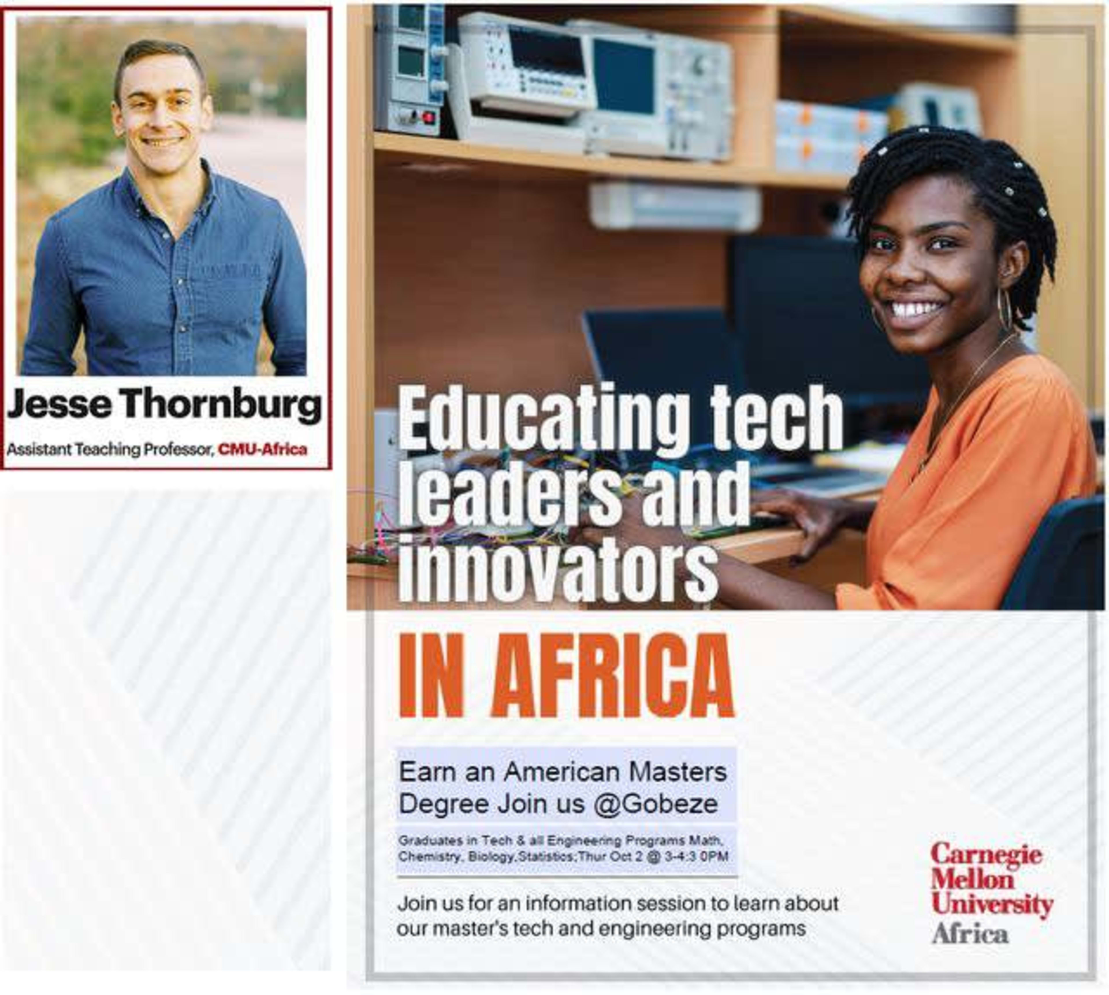 Carnegie Mellon University Masters Scholarship Info Session