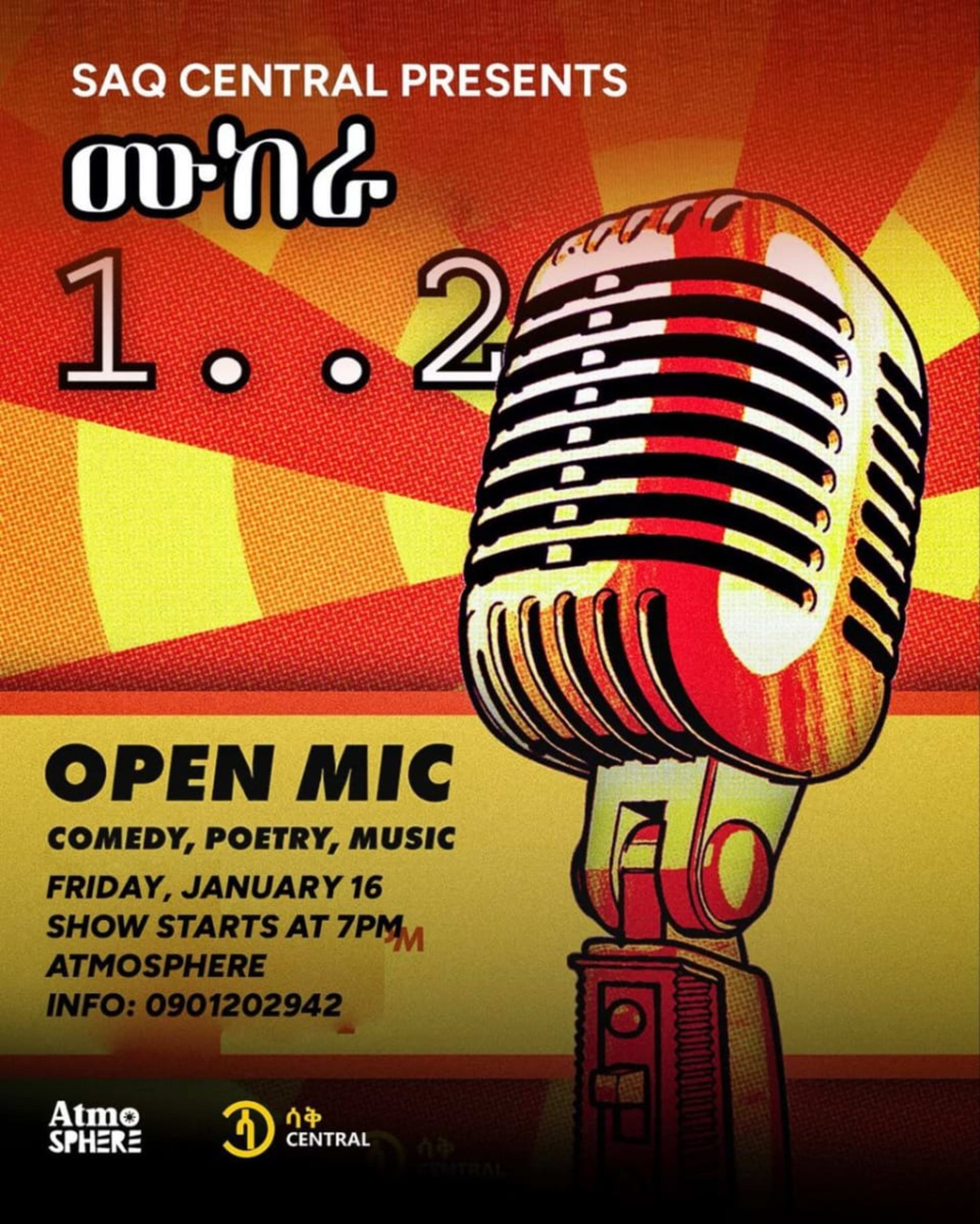 SAQ Central's Open Mic Night