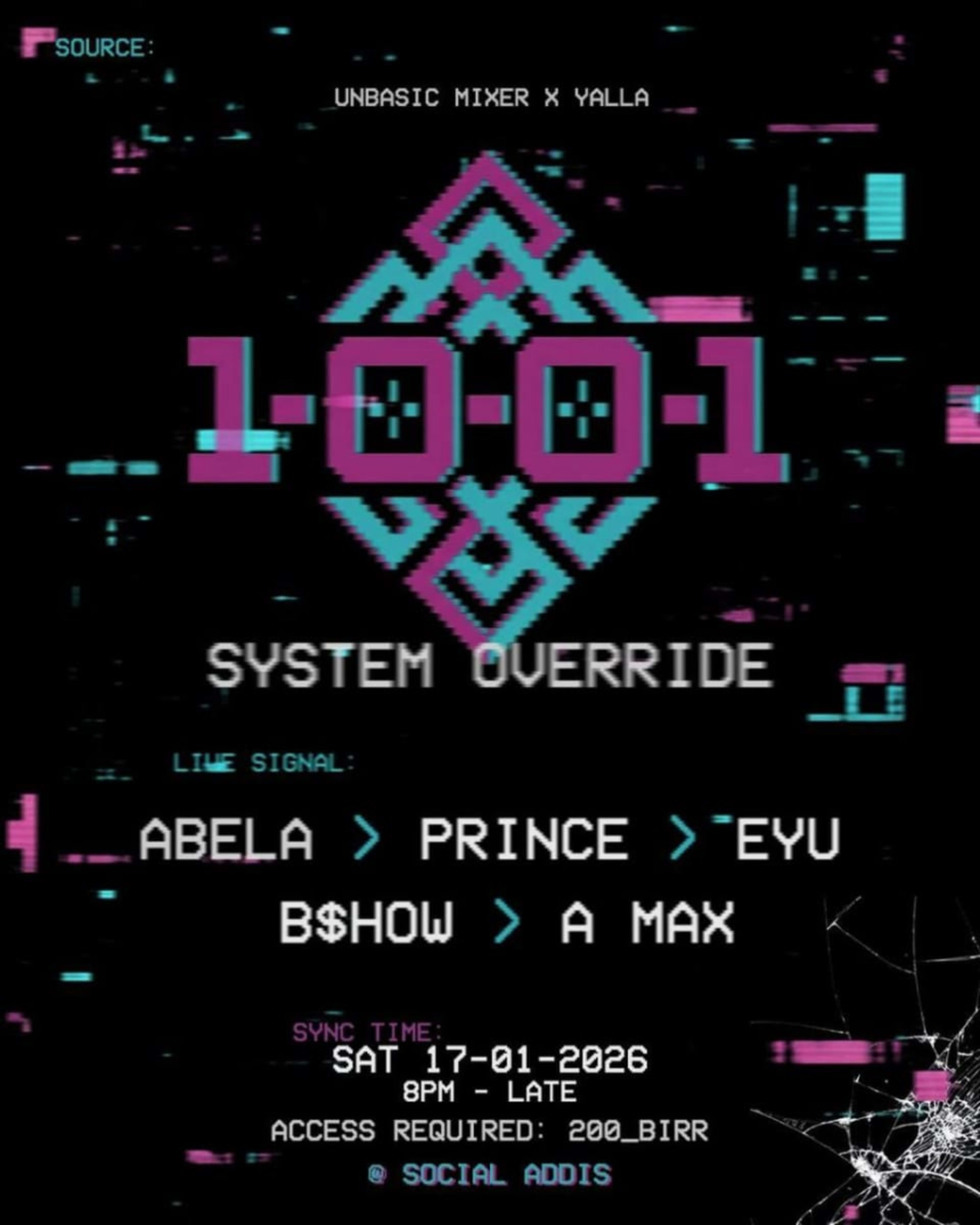 1001 - DJ Night at Social Addis