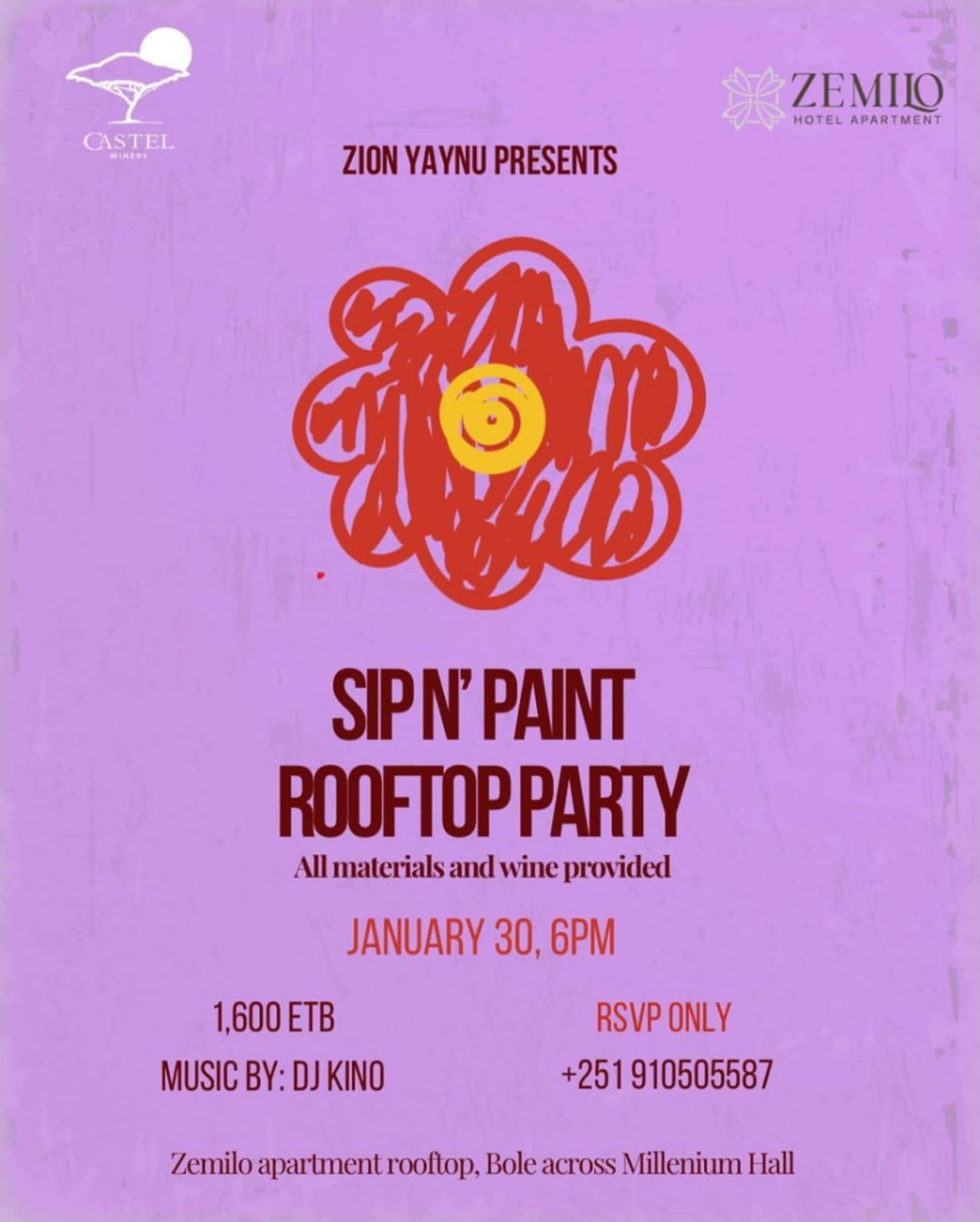 Sip N' Paint Roof Top Party