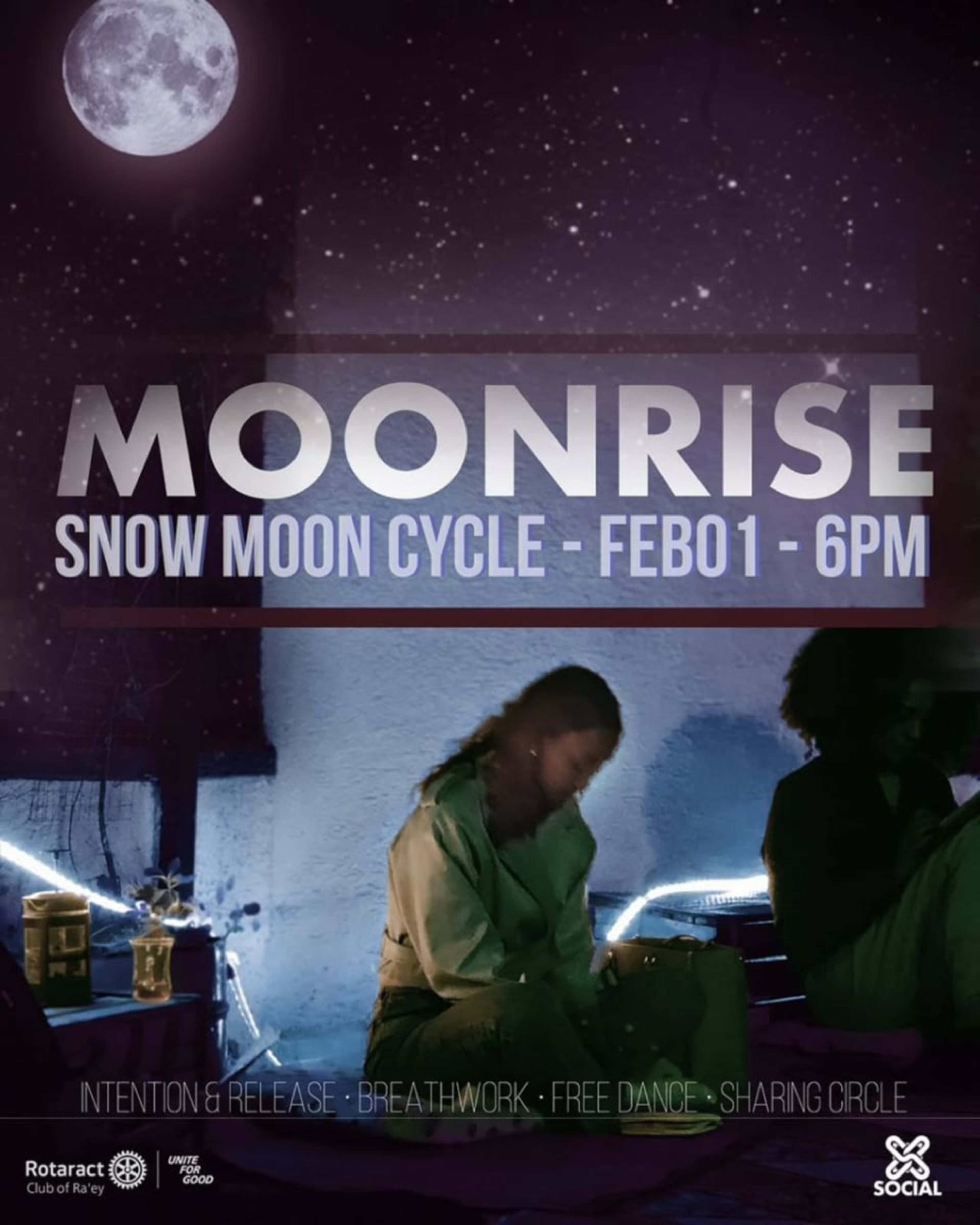 MoonRise - Snow Moon Cycle