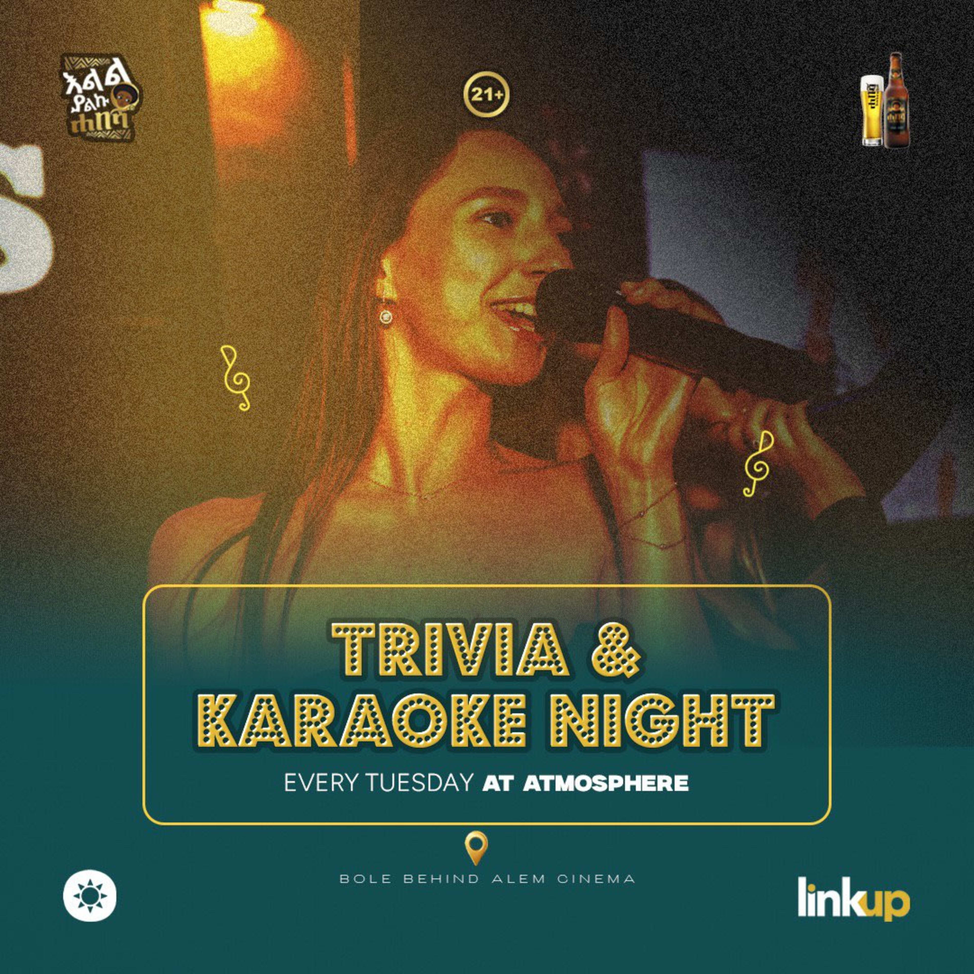 Trivia & Karaoke Night at Atmosphere Addis