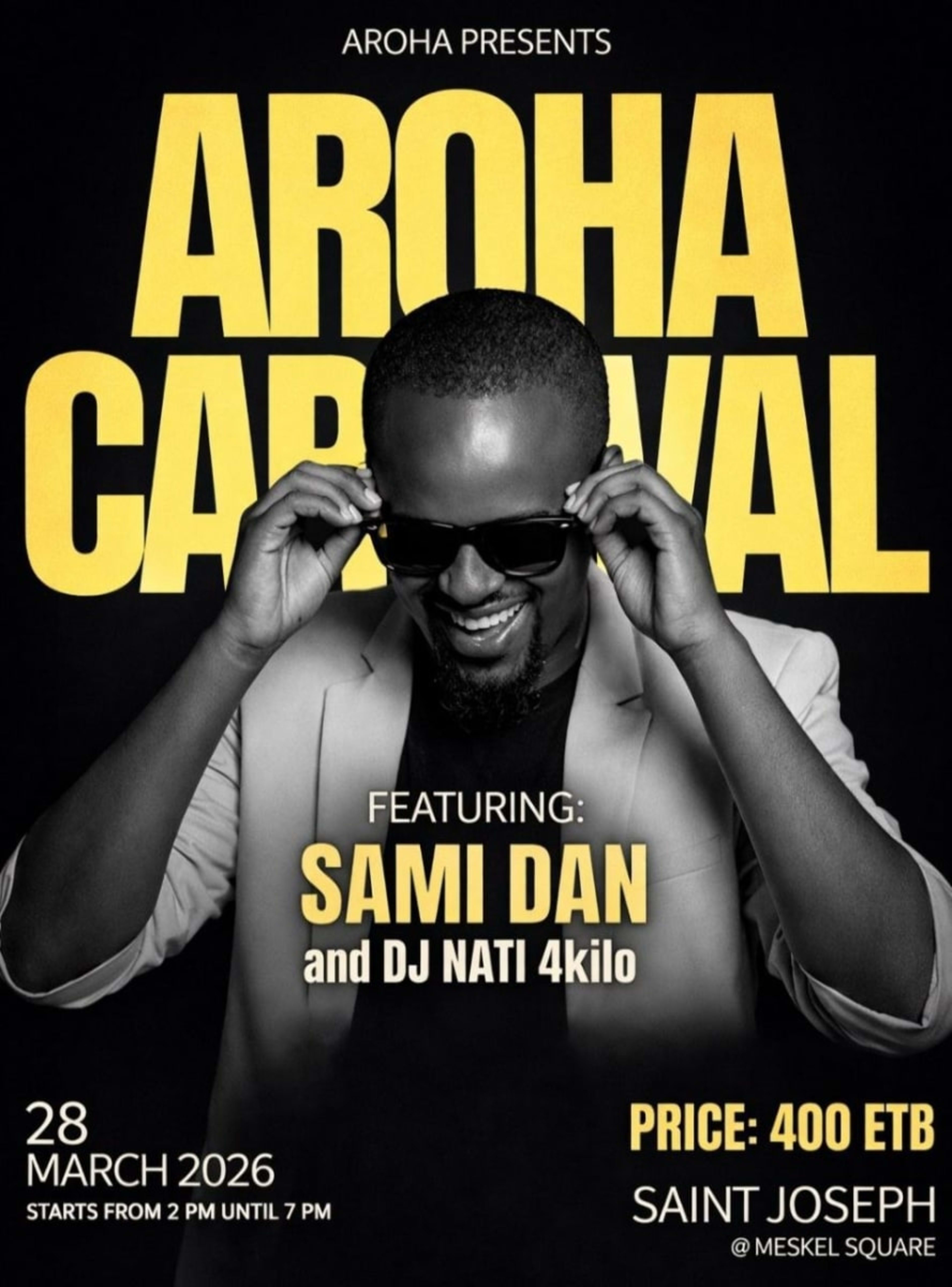 Aroha Carnival at Meskel Square