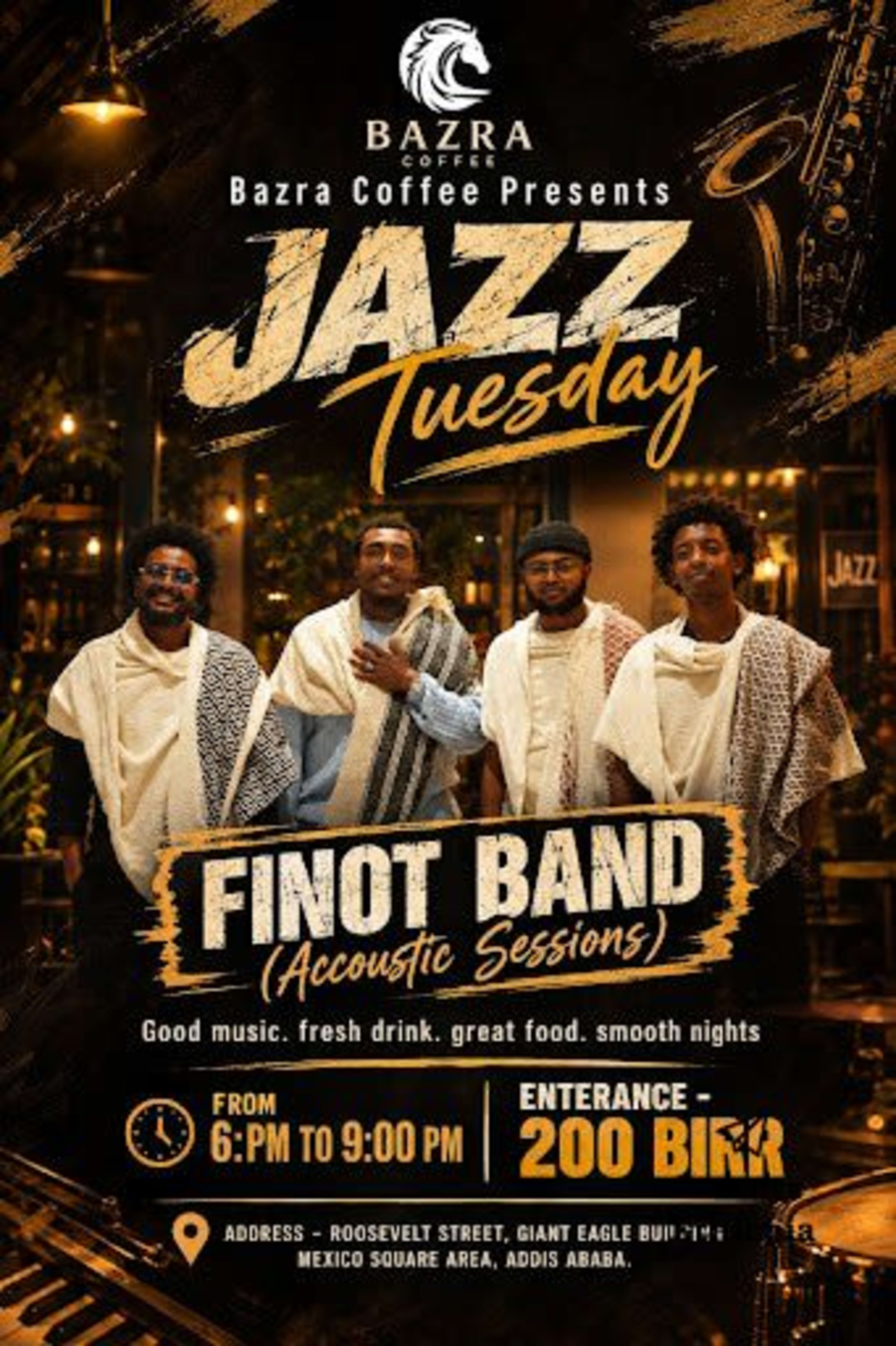 Jazz Tuesday @BazraCoffee