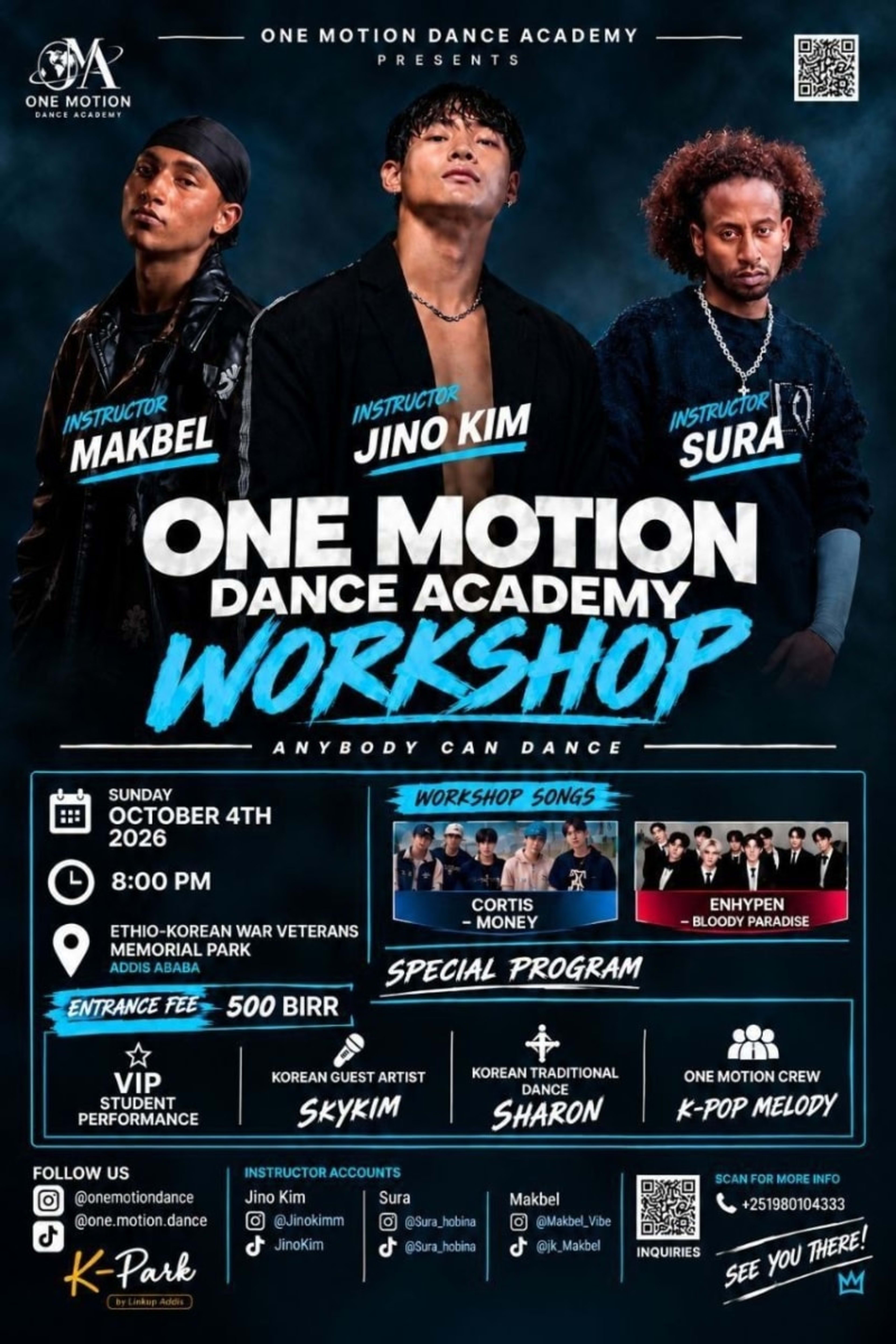 One Motion Dance Academy Workshop