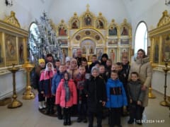 Учащиеся Пальцовской школы посетили поселковый храм