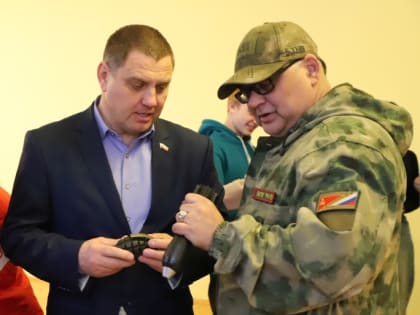 В рамках открытия месячника оборонно-массовой и военно-патриотической работы в фойе структурного подразделения Центр Культуры и Досуга 