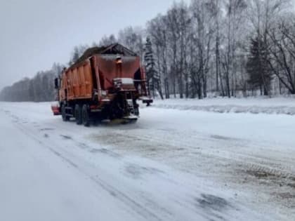 Снег убран с более 4,5 тысяч км дорог на Брянщине