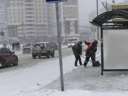Брянские власти проверят, как УК убирают снег во дворах и борются со льдом
