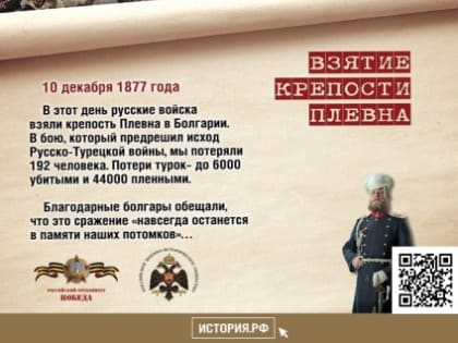 Памятная дата военной истории России.