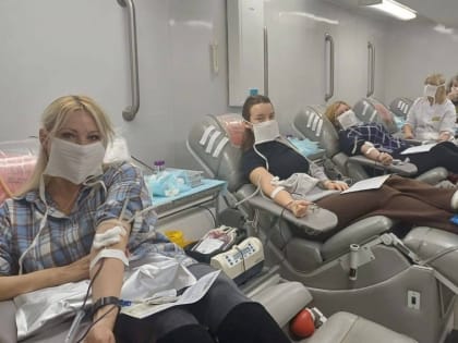 В Брянской городской больнице номер 1 прошел выездной день донора
