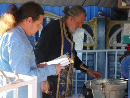 Освящение криницы в Почепе в день Рождества Пресвятой Богородицы