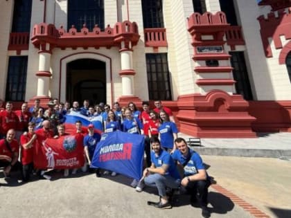 Волонтер  из Брянска Сергей Морозов принимает участие в антифашистском фестивале в Венесуэле