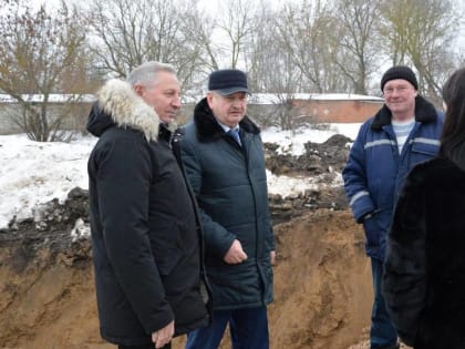 В Стародубе начали строительство спортивного комплекса с бассейном