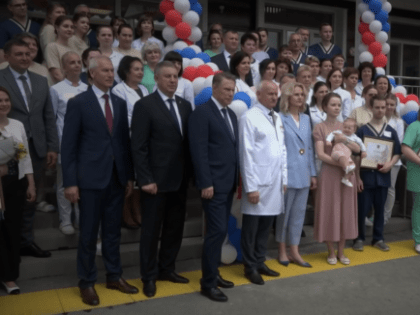 О вручении новых машин брянским учреждениям здравоохранения рассказали на Первом канале