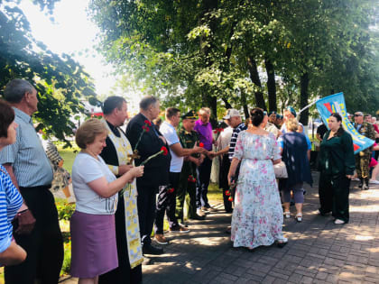 День памяти десантников в Унече