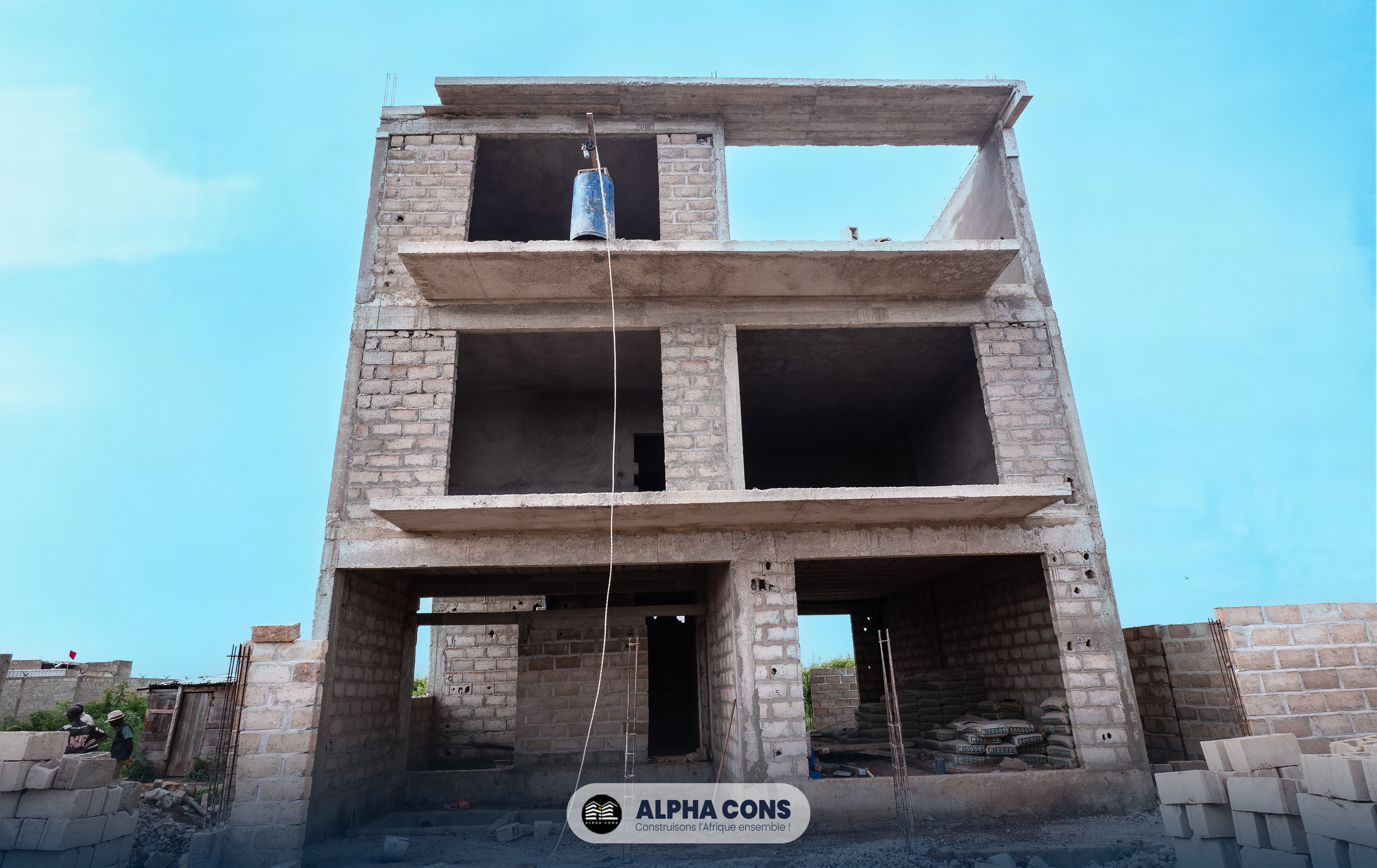 Villa Palmer 2, Alpha Cons building site, Dakar