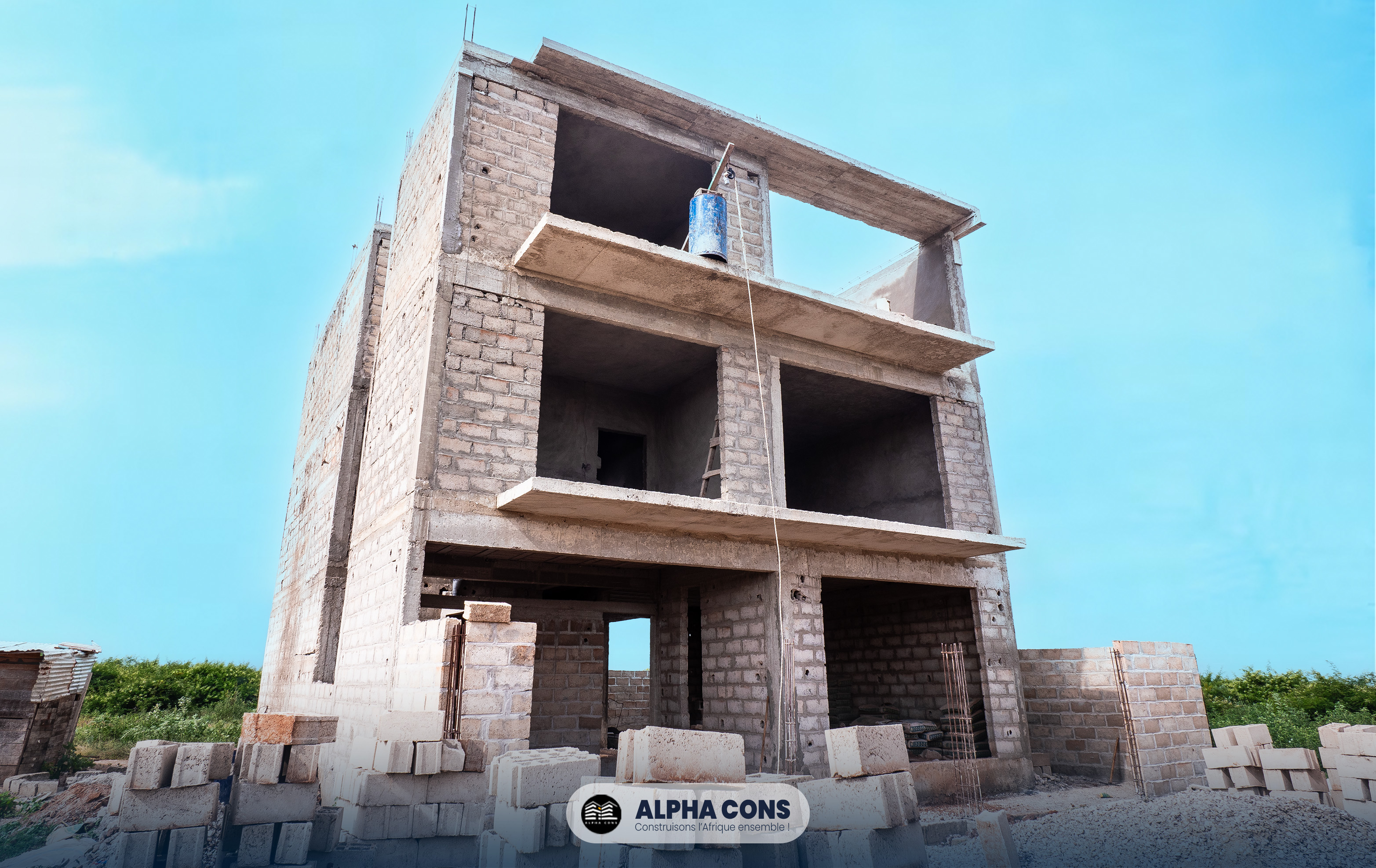 Villa Palmer 2, photo 3, Alpha Cons building site