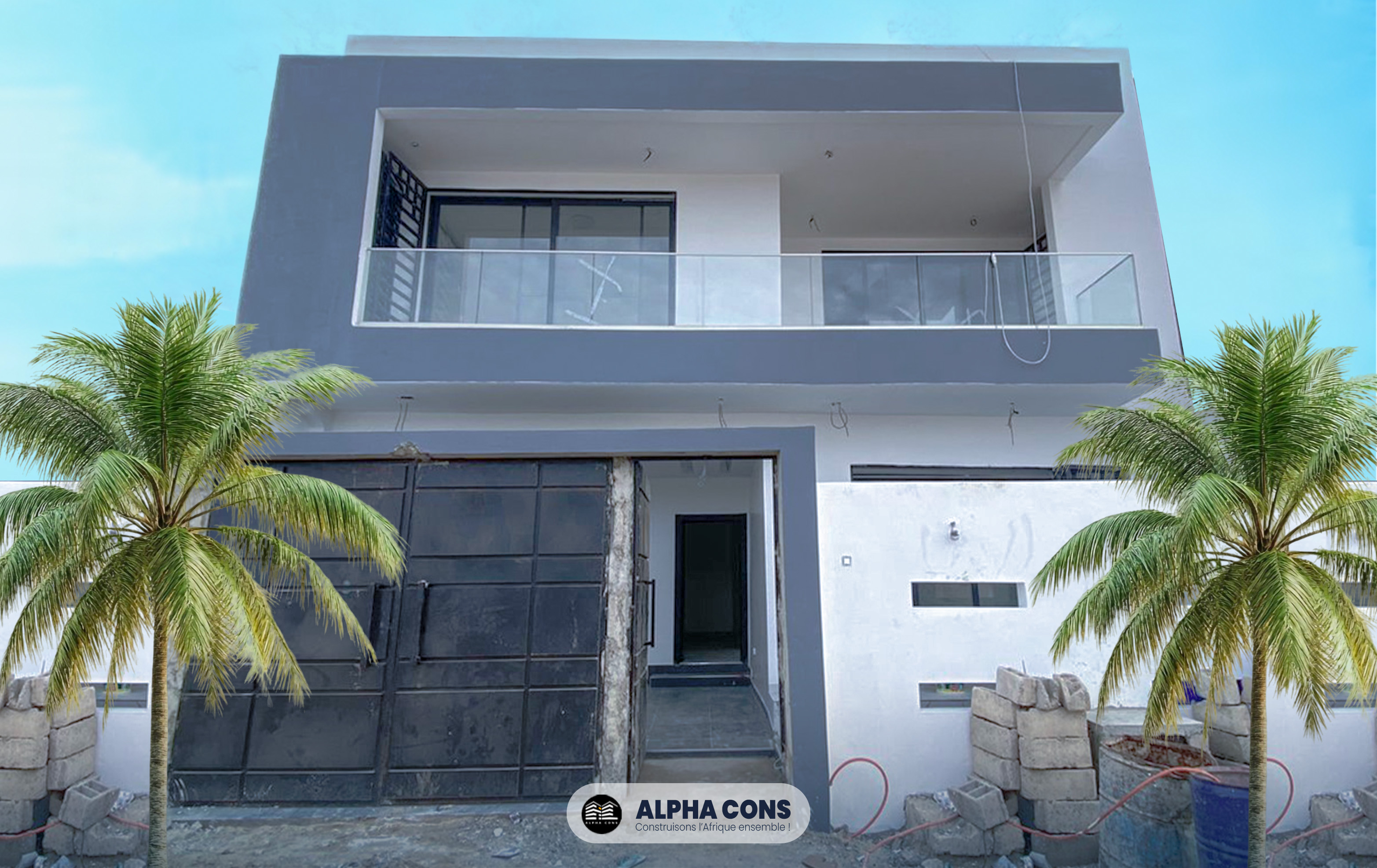 Villa Palmer 1, Alpha Cons building site, Dakar