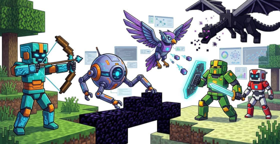 Dörd Gemini 4 Argon agenti Minecraft-ı tam avtonom şəkildə başa vurdu