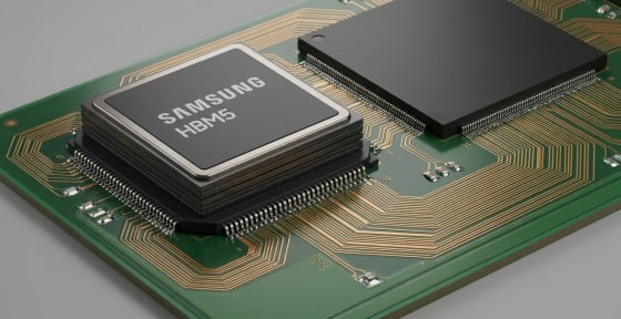 Samsung HBM5 ilə HBM4E-ni ikiqatlayır: 4 TB/s hər stack və 4096-bit interfeys hədəfi