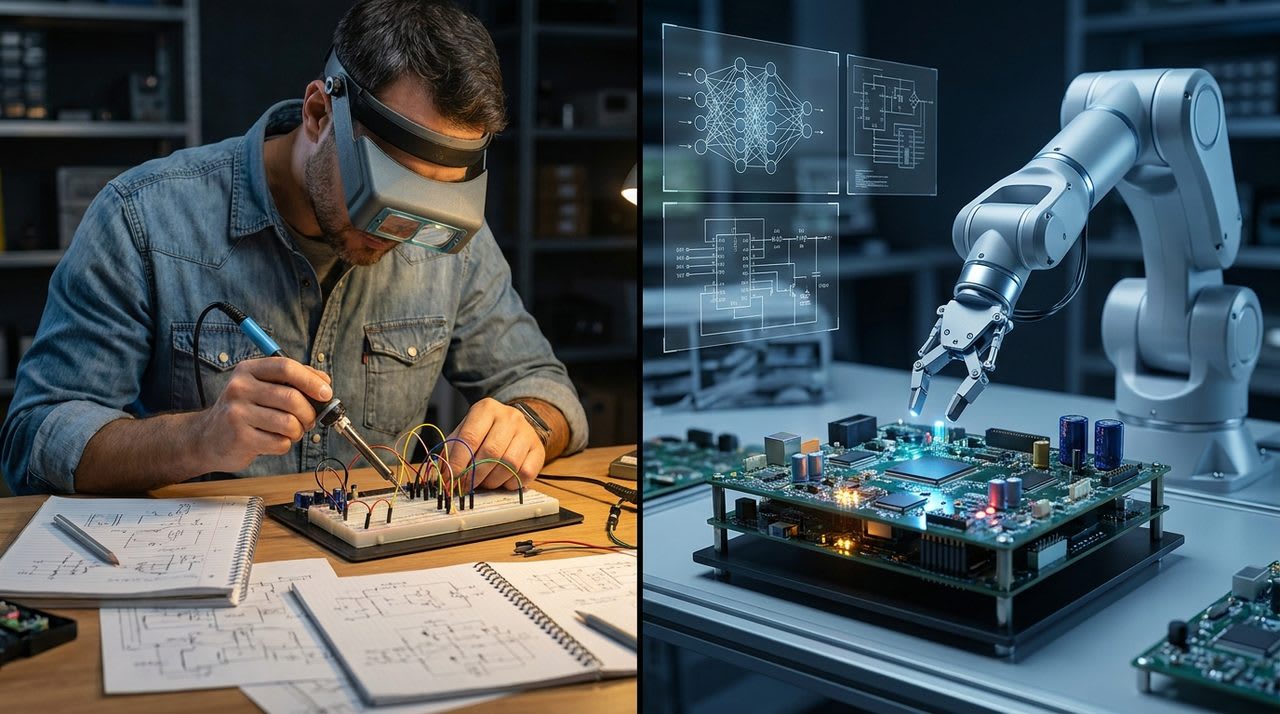 Hədəfli dizayn vs. təbii inkişaf: Müasir elektronikanın iki beyni