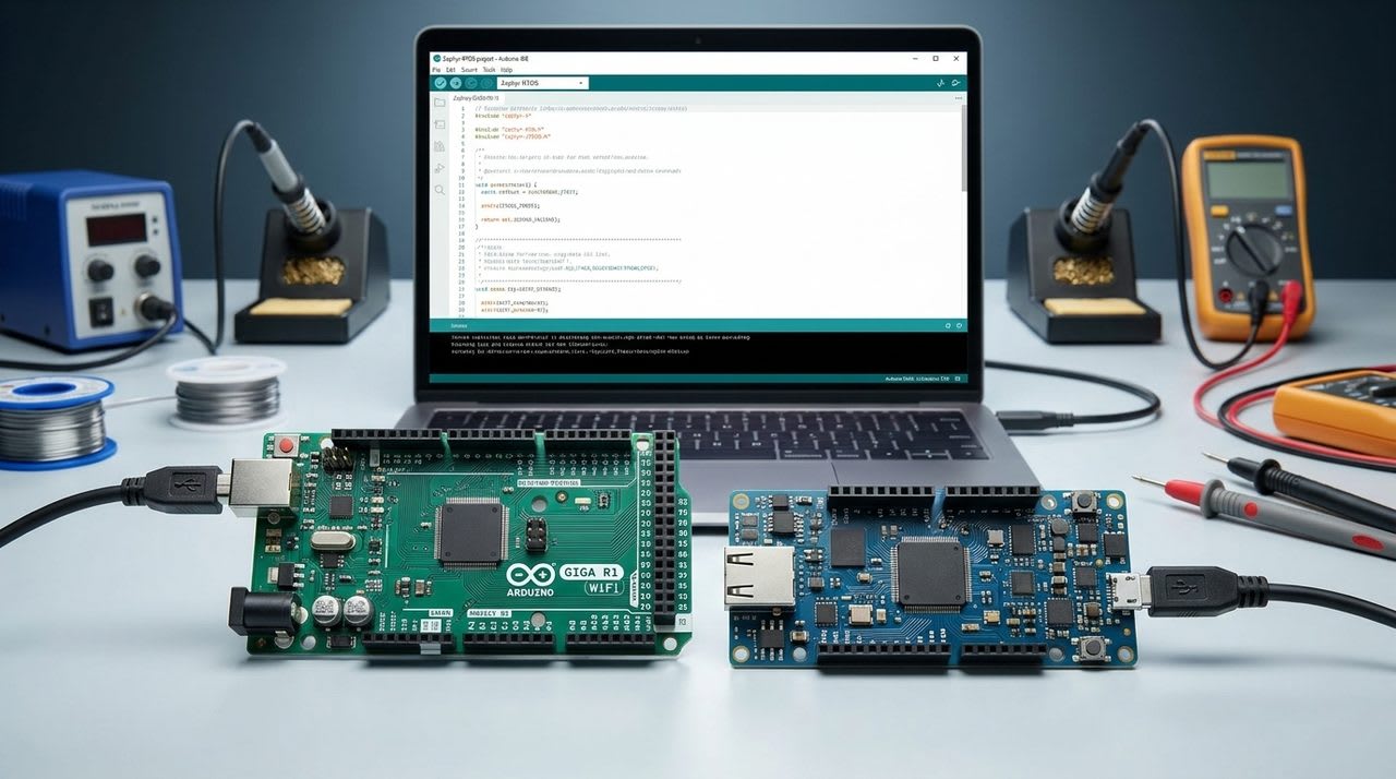 Arduino Core Zephyr 0.90.0: beta bitdi, sabit versiya rəsmi buraxıldı