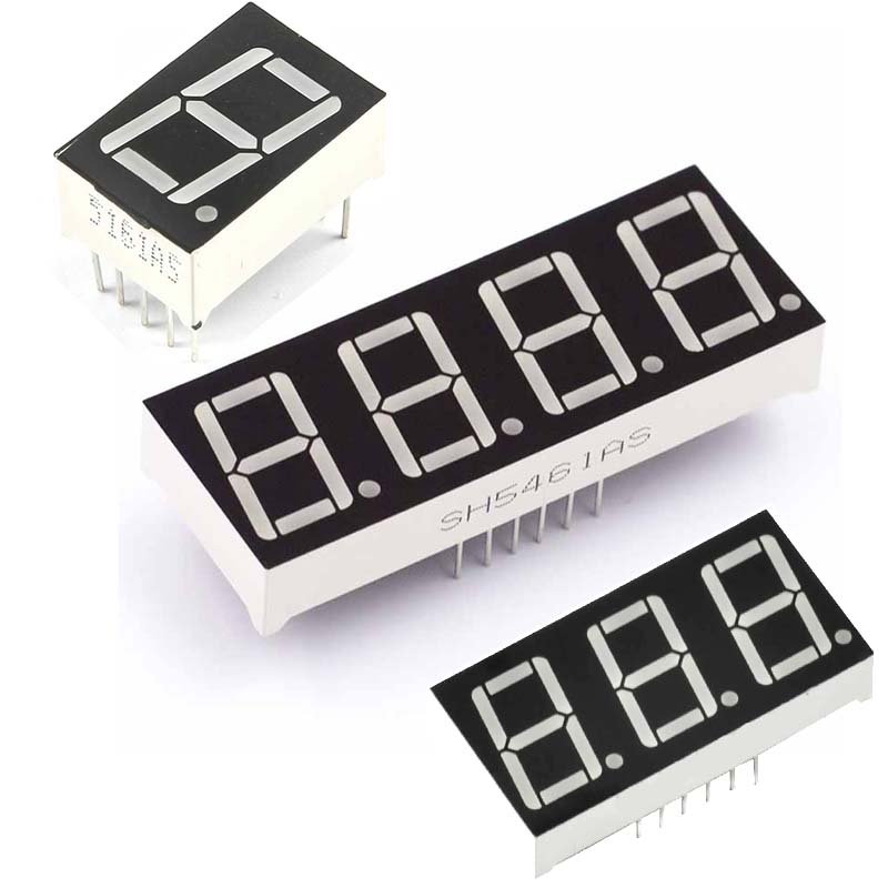 Types of 7 Segment LED Displays