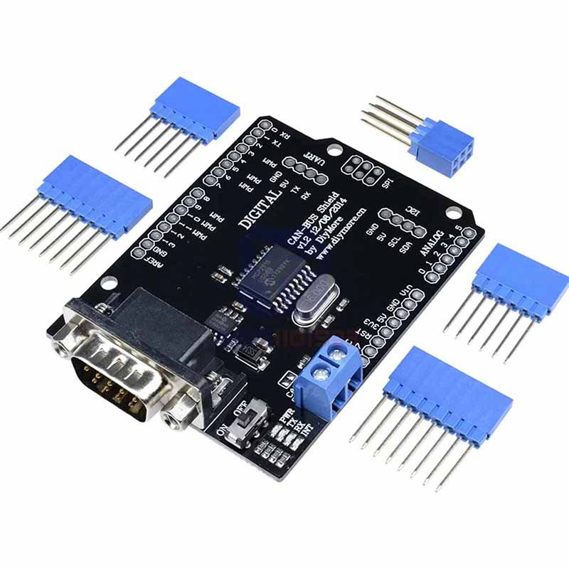 MCP2515 CAN BUS Shield (Arduino Uno/Mega/Leonardo Uygun)