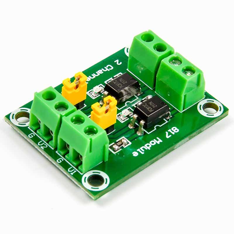 PC817- 2 Kanallı Optocütlü İzolyasiya Modulu