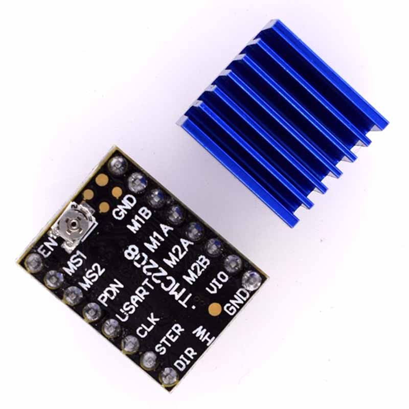 TMC2208 Addım Motor Sürücüsü (Səssiz Sürücü + Soyuducu)