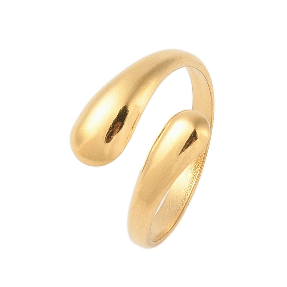 Minimalist Curved Open Cuff Ring