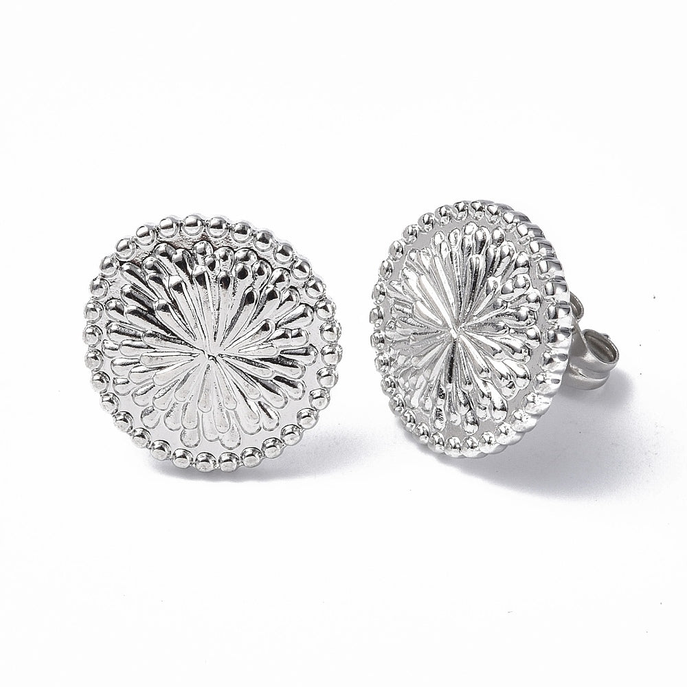 Radiant Bloom Stud Earrings 4