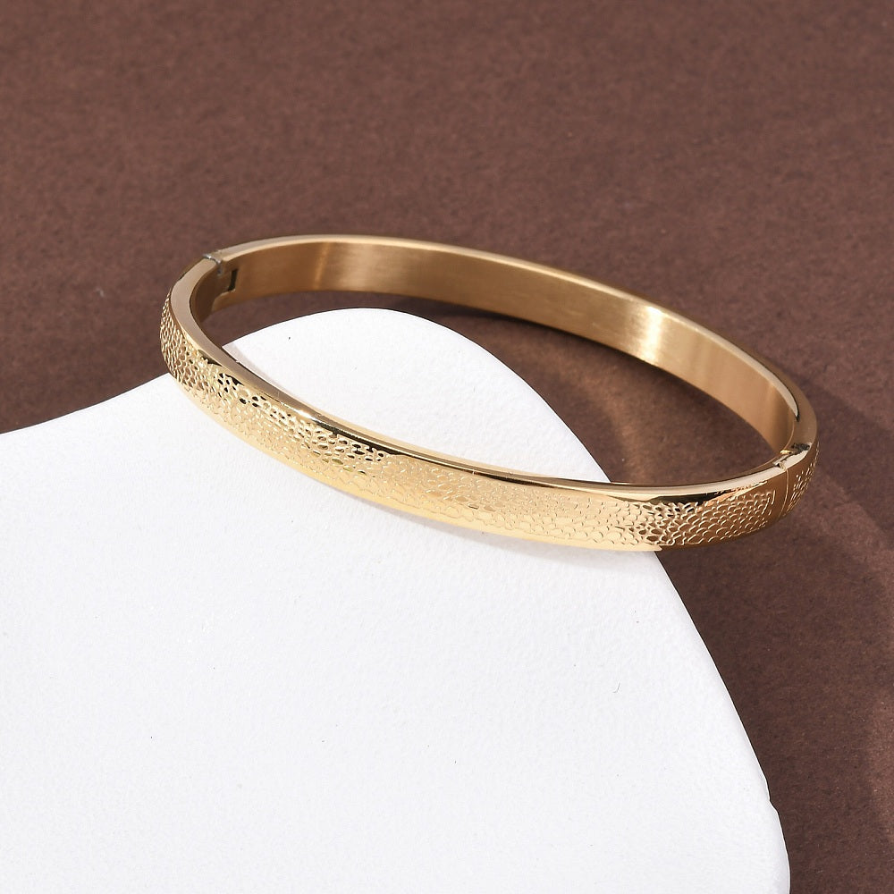 Carve Texture Bangle 2