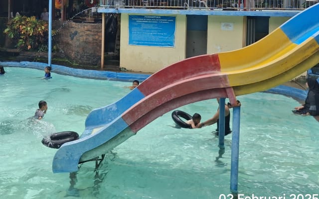 Kolam Renang Anak-anak 2 di Wisata Desa BMJ, Mojokerto